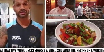 Attractive video : BCCI shares a video showing the recipe of favorite dish of players