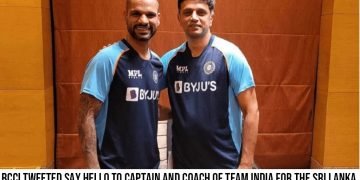 BCCI tweeted say hello to captain and coach of team India for the Sri Lanka tour , fans extended heartwarming wishes for the 2 stars of cricket world