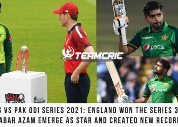 Eng vs Pak ODI series 2021