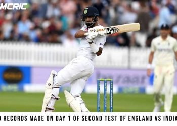 Stats and records made on day 1 of second Test of England vs India series