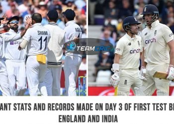 Stats and records made on day 3 of first Test between England and India , James Anderson again amazed everyone