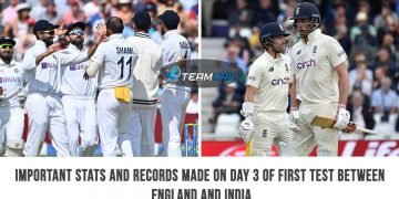 Stats and records made on day 3 of first Test between England and India , James Anderson again amazed everyone