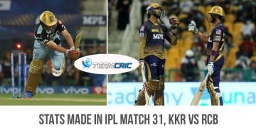 Stats made in IPL match 31, KKR vs RCB