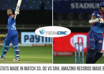 IPL 2021 Stats made in match 33, DC vs SRH, amazing records made by Dhawan